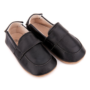 Pre-walker Leather Loafers Black
