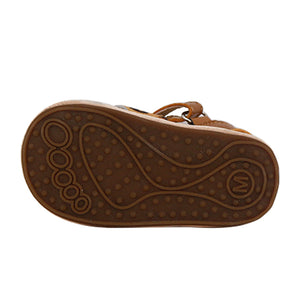 Pre-walker Leather Ziggie Sandals Tan