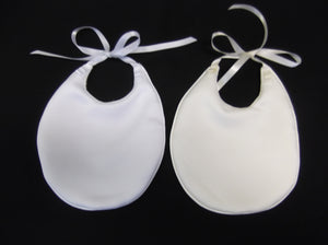 Satin Piped Edge Bib